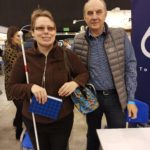 Na zdjęciu Stasia z Leszkiem Cichym