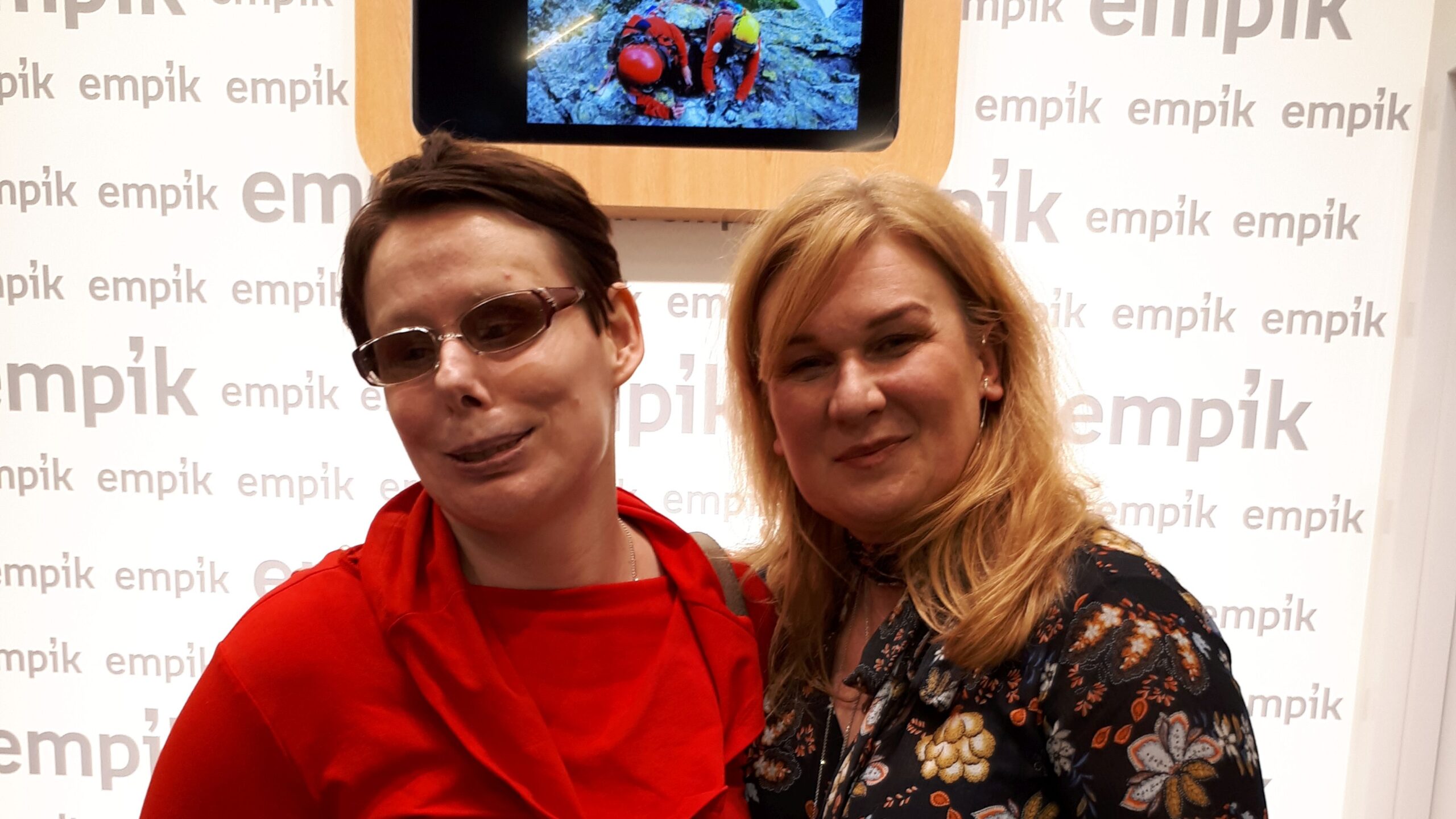 Na zdjęciu Stasia z Beatą Sabałą-Zielińską