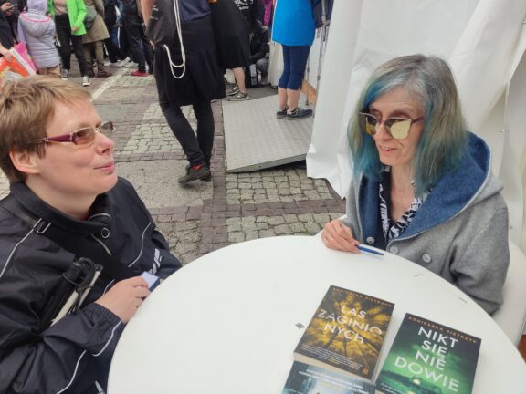 Na zdjęciu Stasia z Agnieszką Pietrzyk